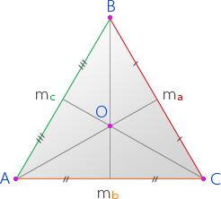 Теорема о медианах треугольника