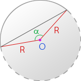 площадь сегмента круга
